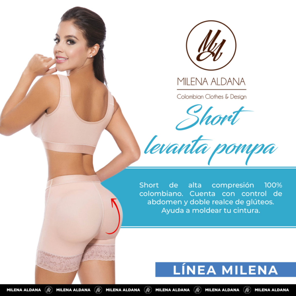 Faja - Short Levantapompa - Milena Aldana