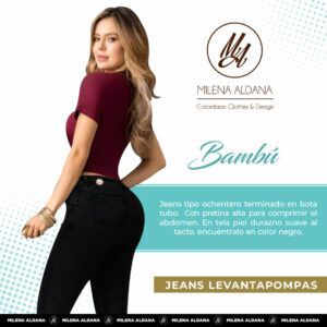 Jeans Pushup Bambú - Milena Aldana