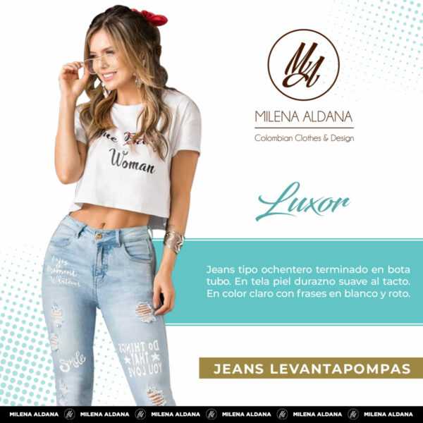Jeans Pushup Lúxor - Milena Aldana