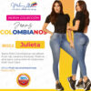 Jeans Colombianos Pushup Levantapompas - Julieta - Milena Aldana